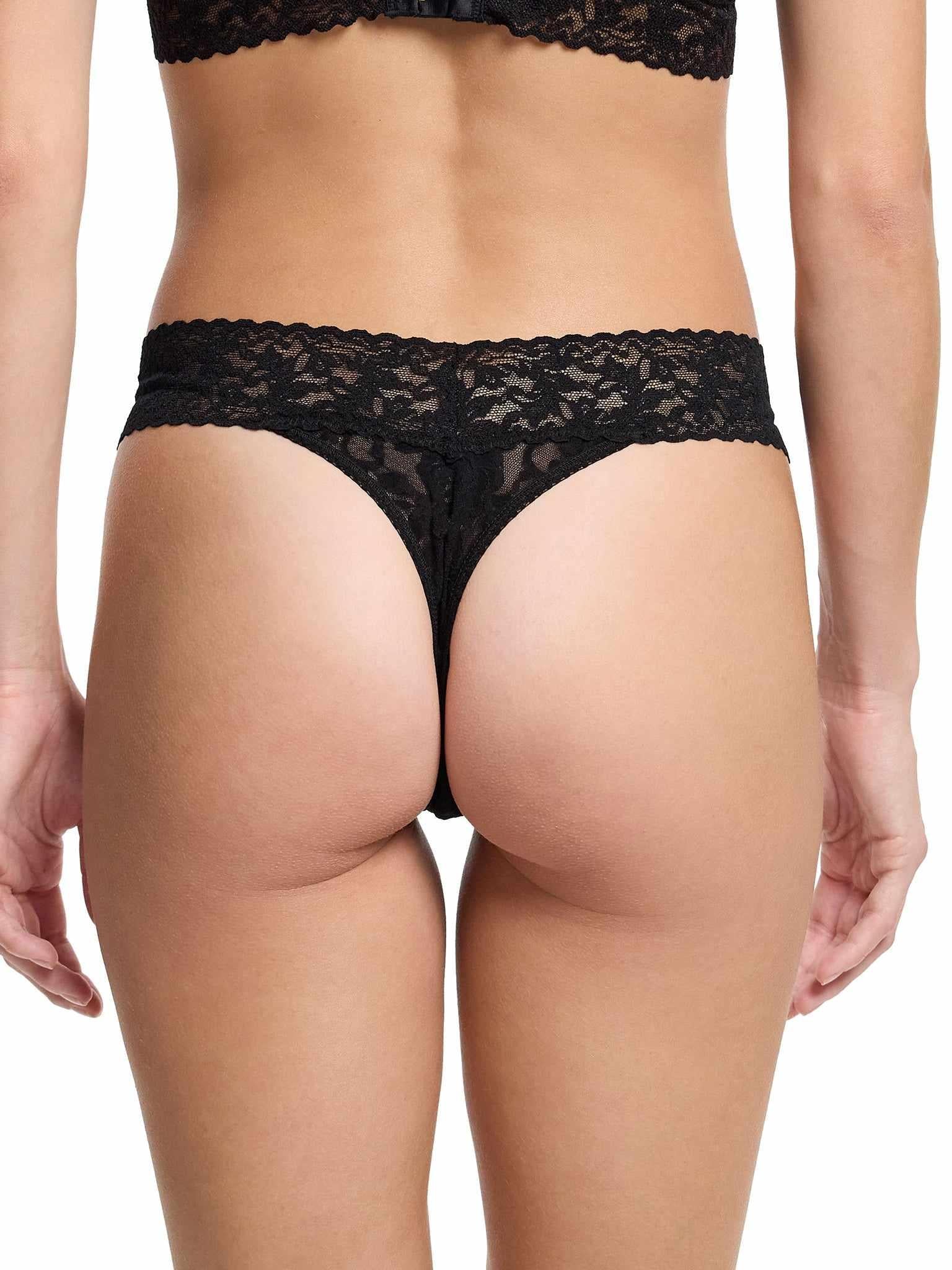3 Pack Signature Lace® Original Rise Thongs - Image 5
