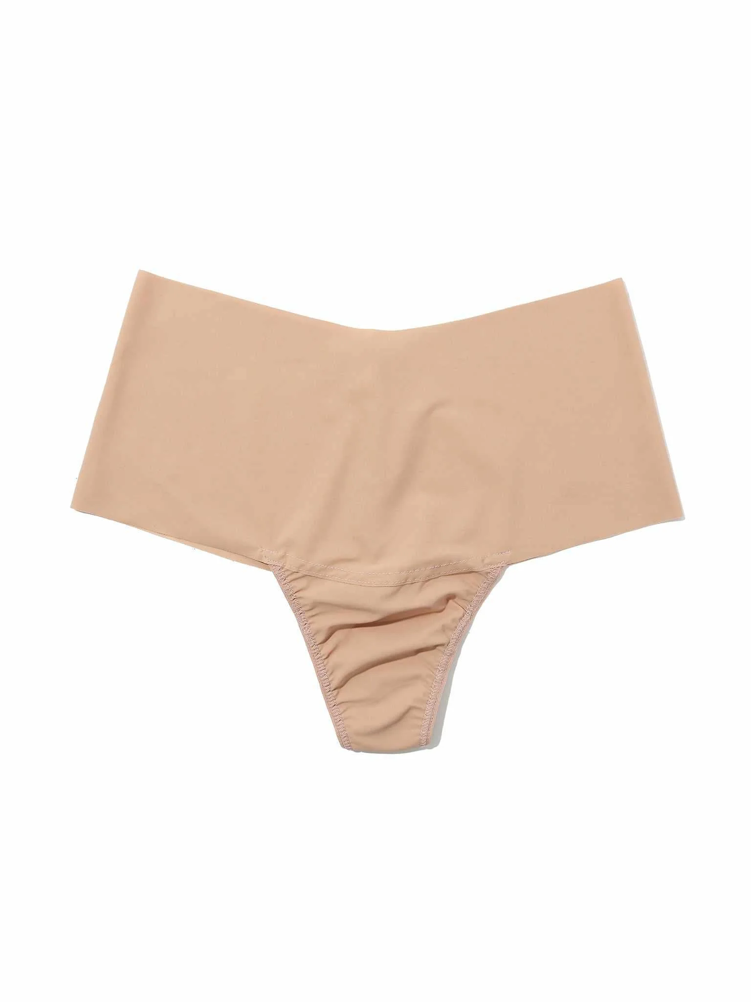 BreatheSoft™ High Rise Thong Taupe - Image 3