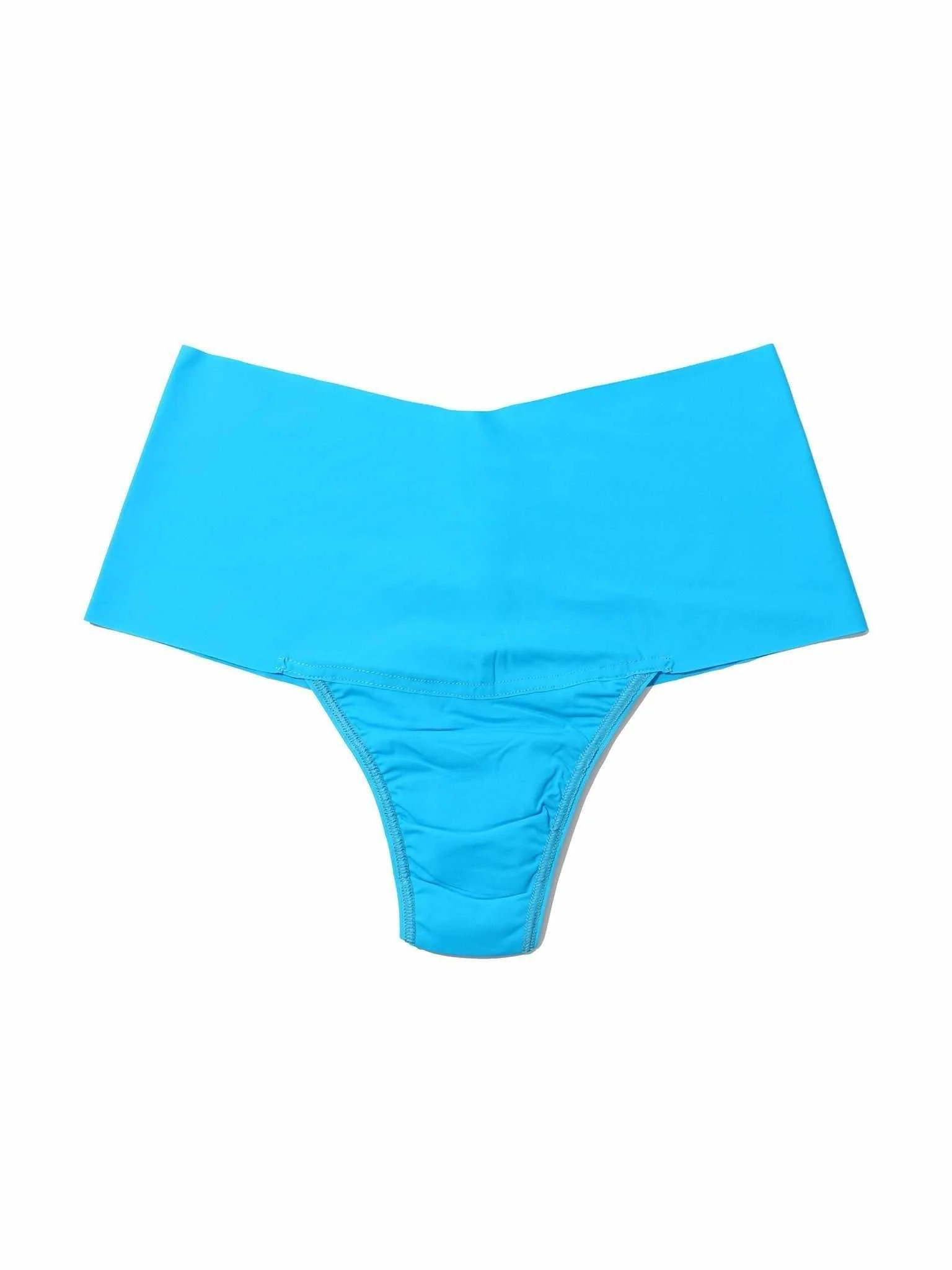 BreatheSoft™ High Rise Thong So Cerulean Blue Sale - Image 3