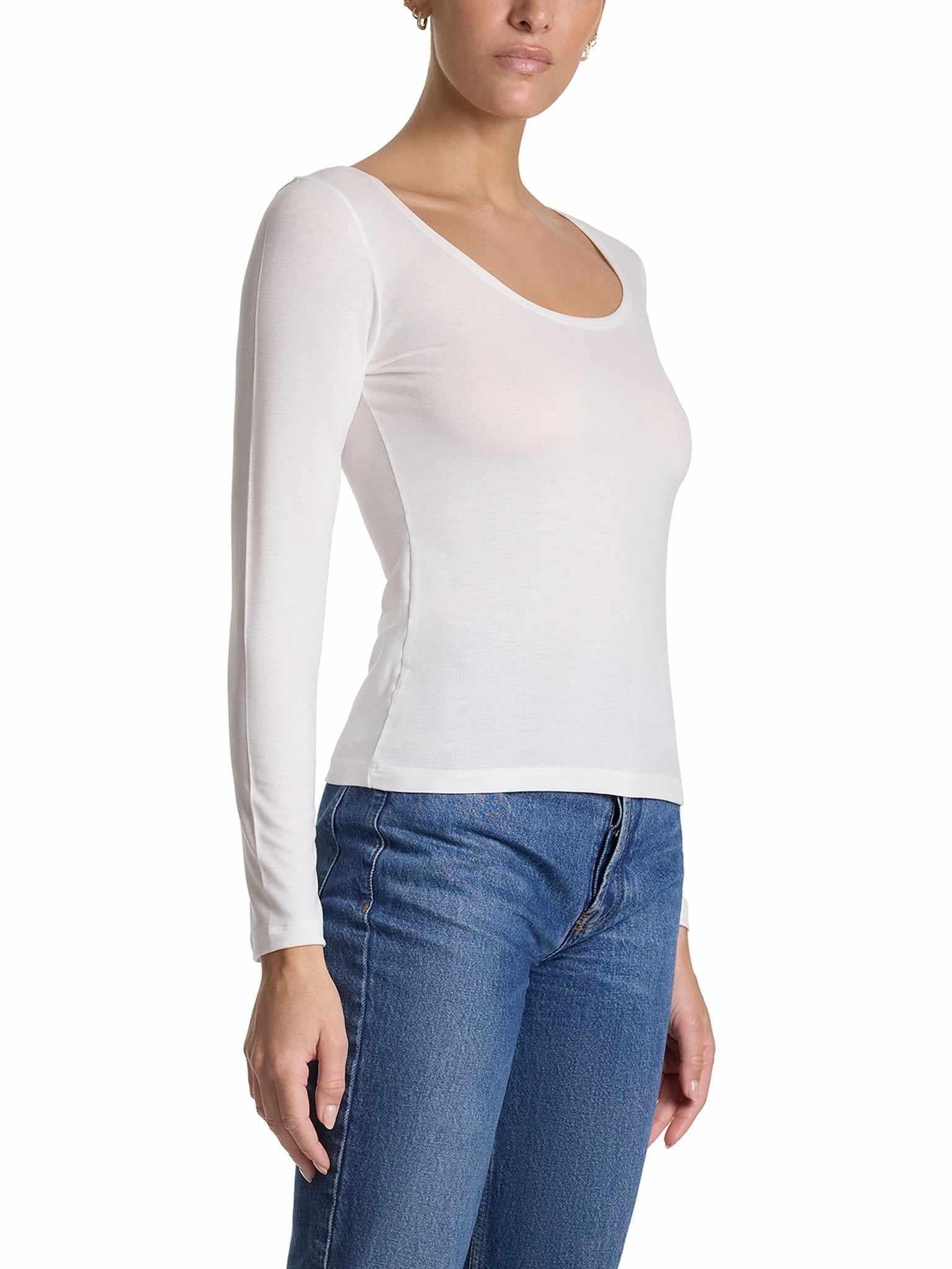 Eco Rx™ Lite Long Sleeve Top White Sale - Image 3