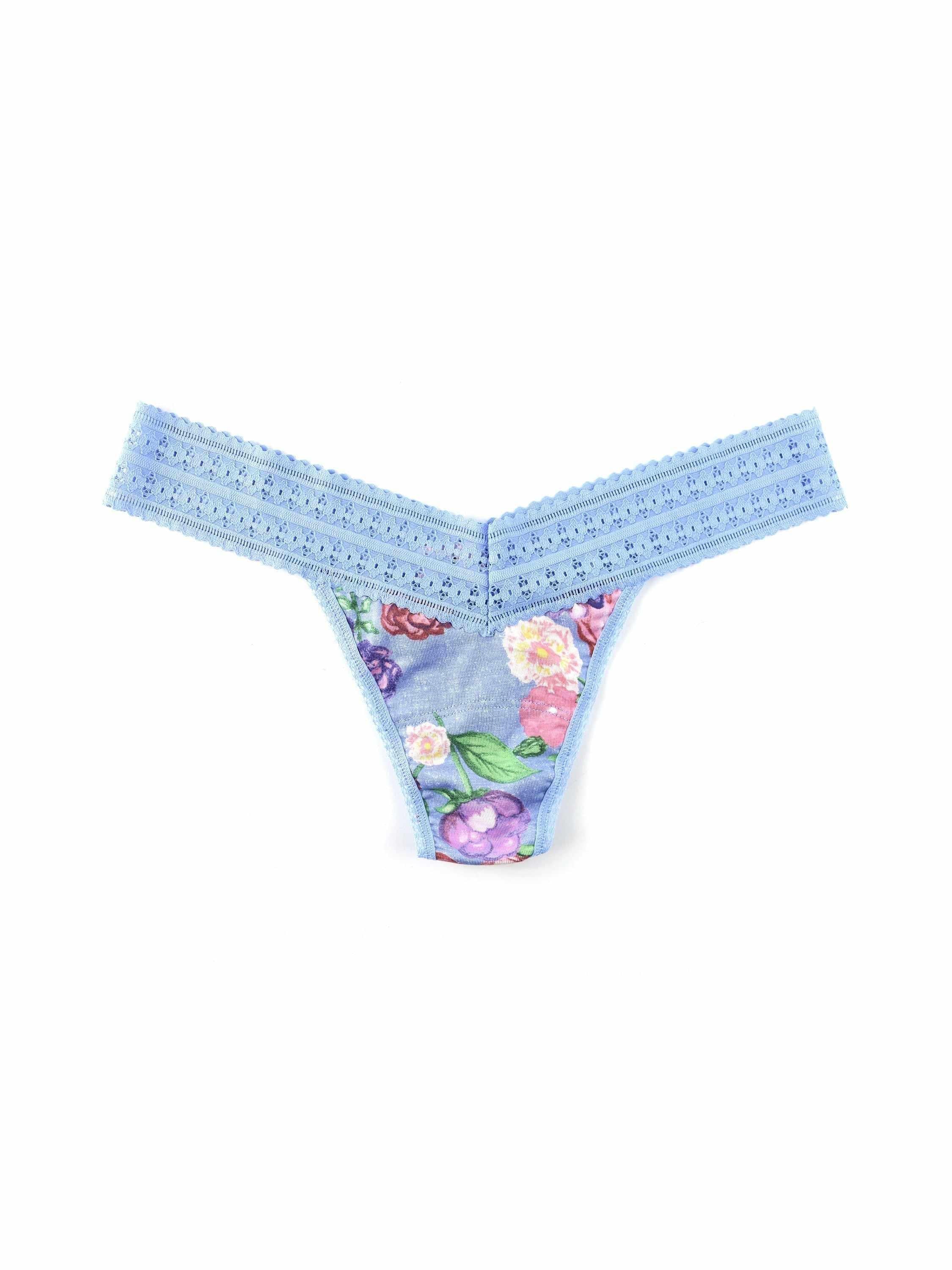 Printed DreamEase™ Low Rise Thong Chatsworth House Gardens Sale - Image 3