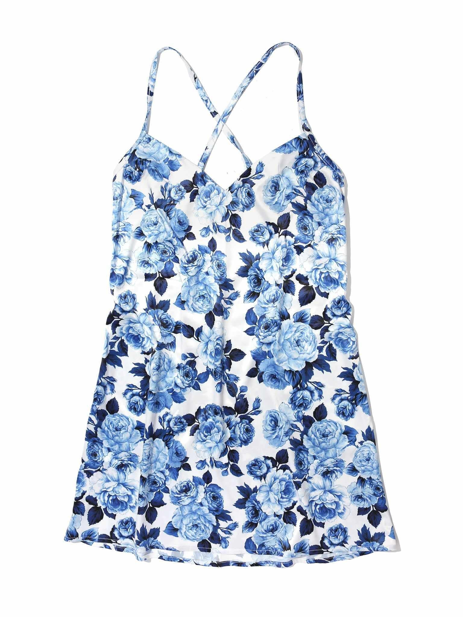 Satin Sleep Chemise Deja Blue Sale - Image 3