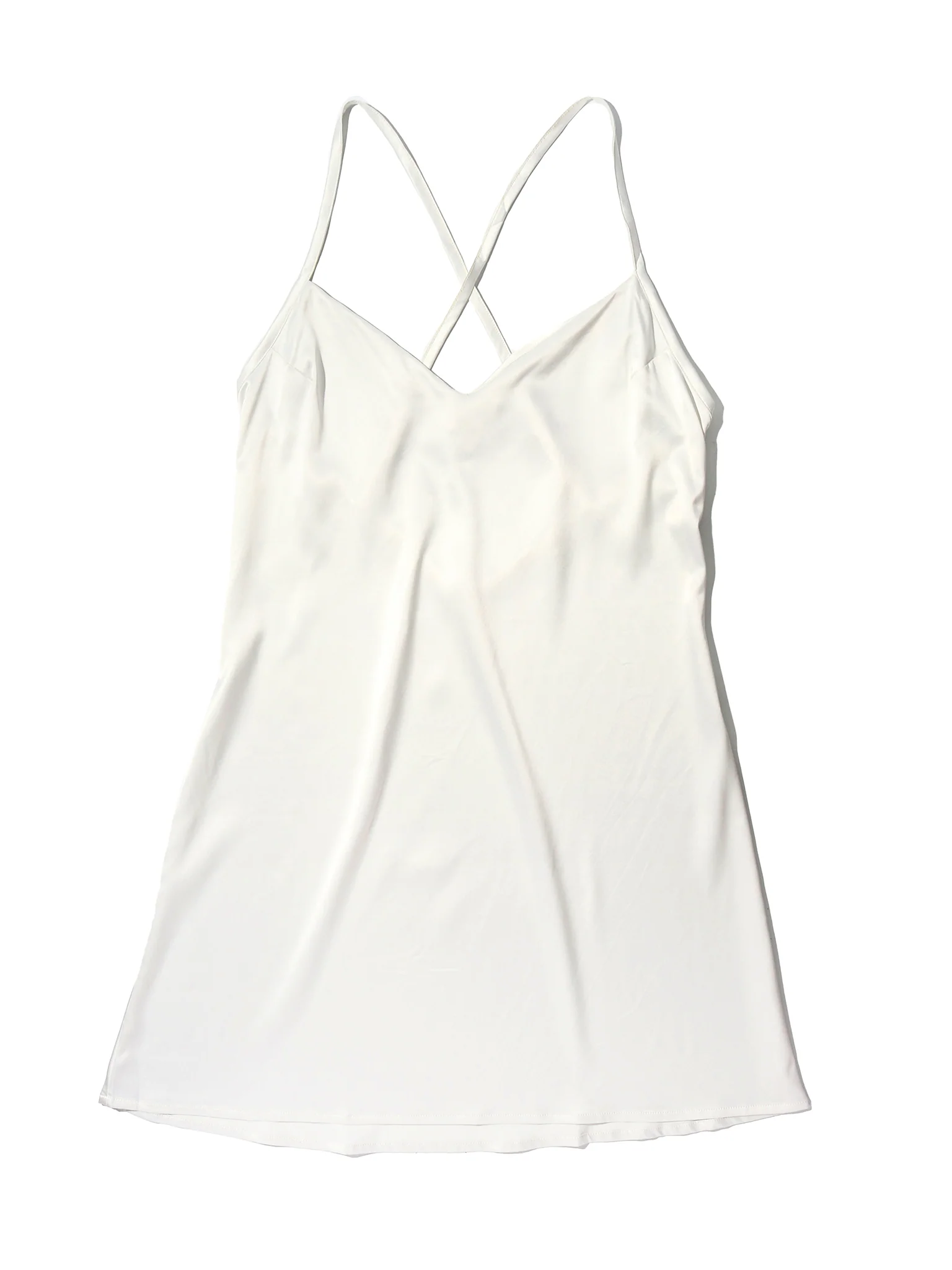 Satin Sleep Chemise Light Ivory Sale - Image 4