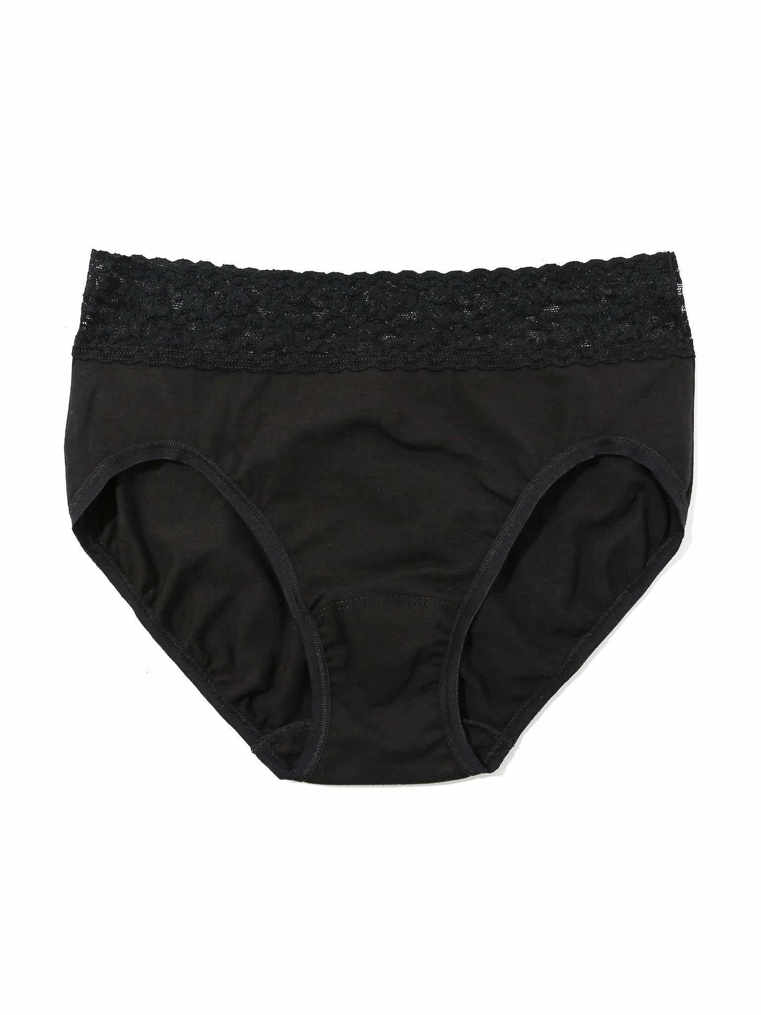 Supima® Cotton French Brief Black - Image 5