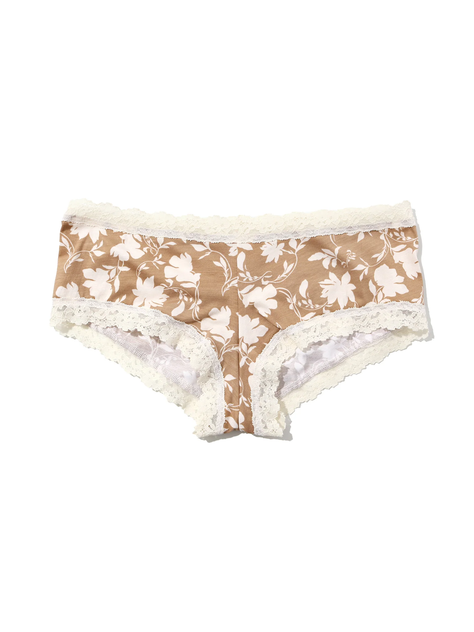 Supima® Cotton Printed Boyshort Delicate Shadows Sale - Image 4