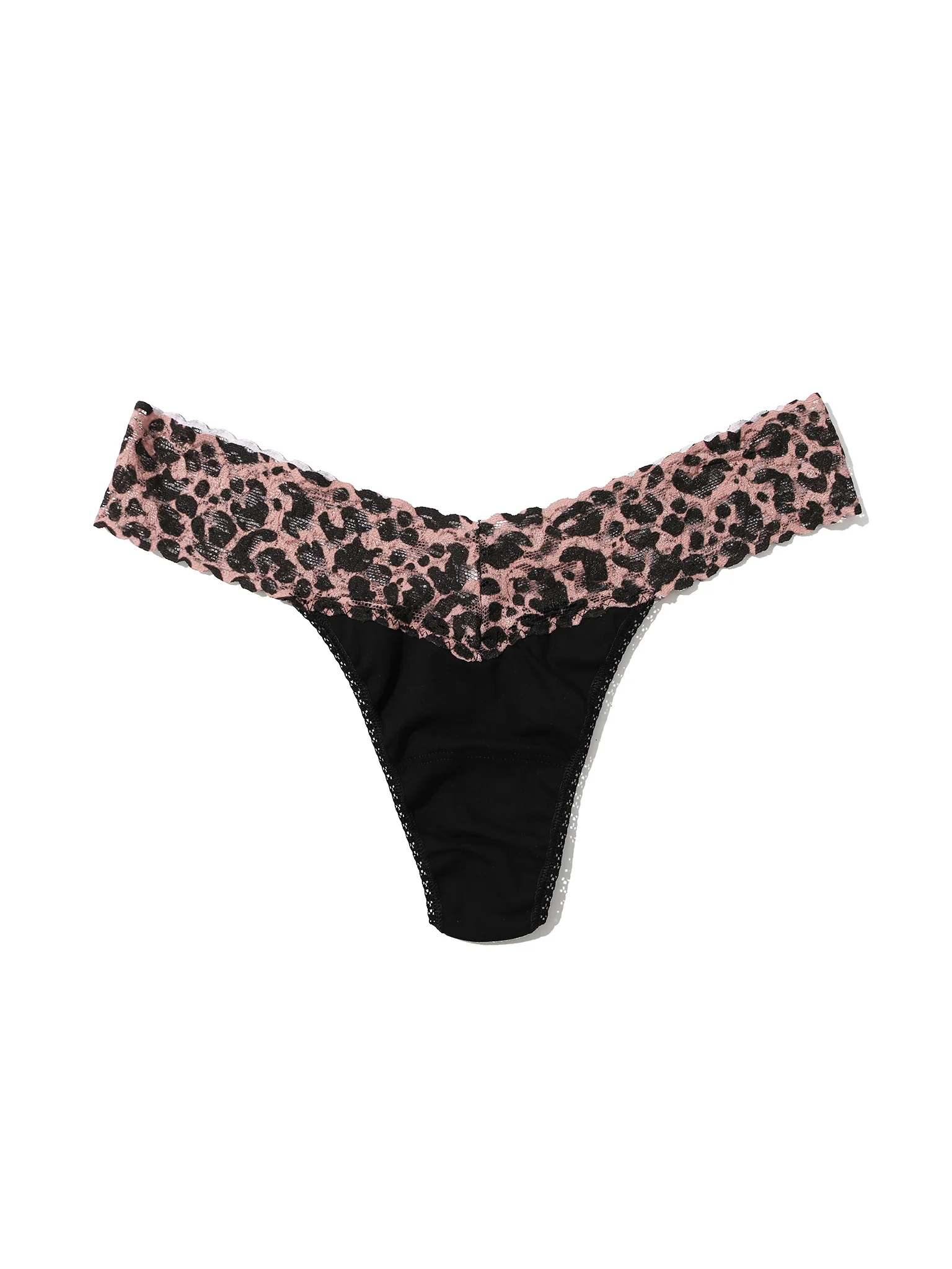 Supima® Cotton Printed Low Rise Thong Walk On The Wild Side Sale - Image 3