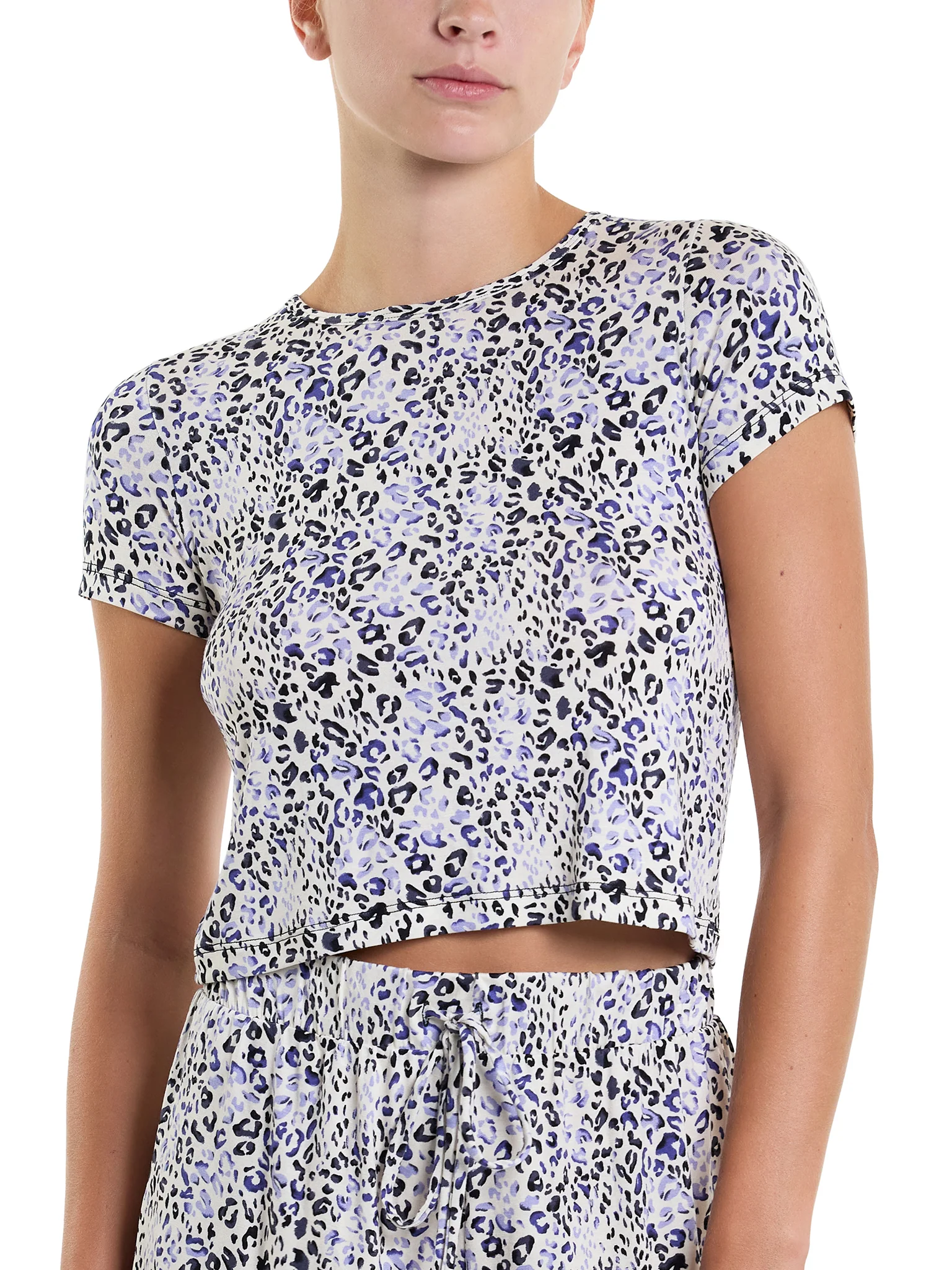 Unwind Baby Tee Spotted Sale - Image 3