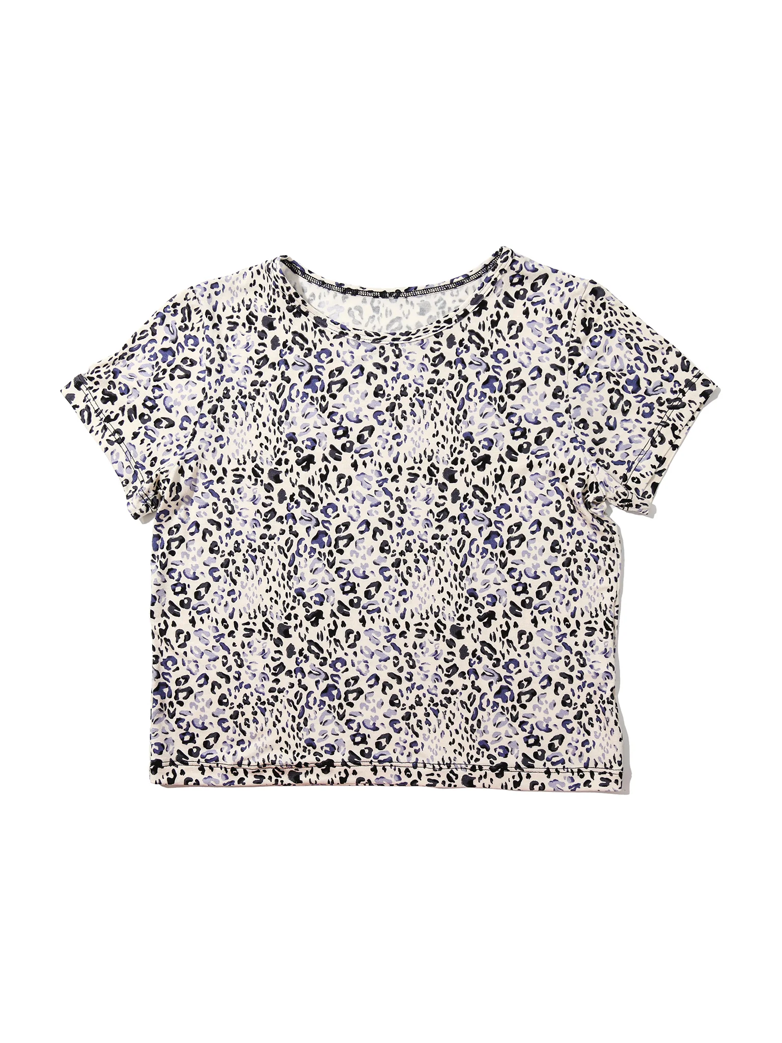 Unwind Baby Tee Spotted Sale - Image 6